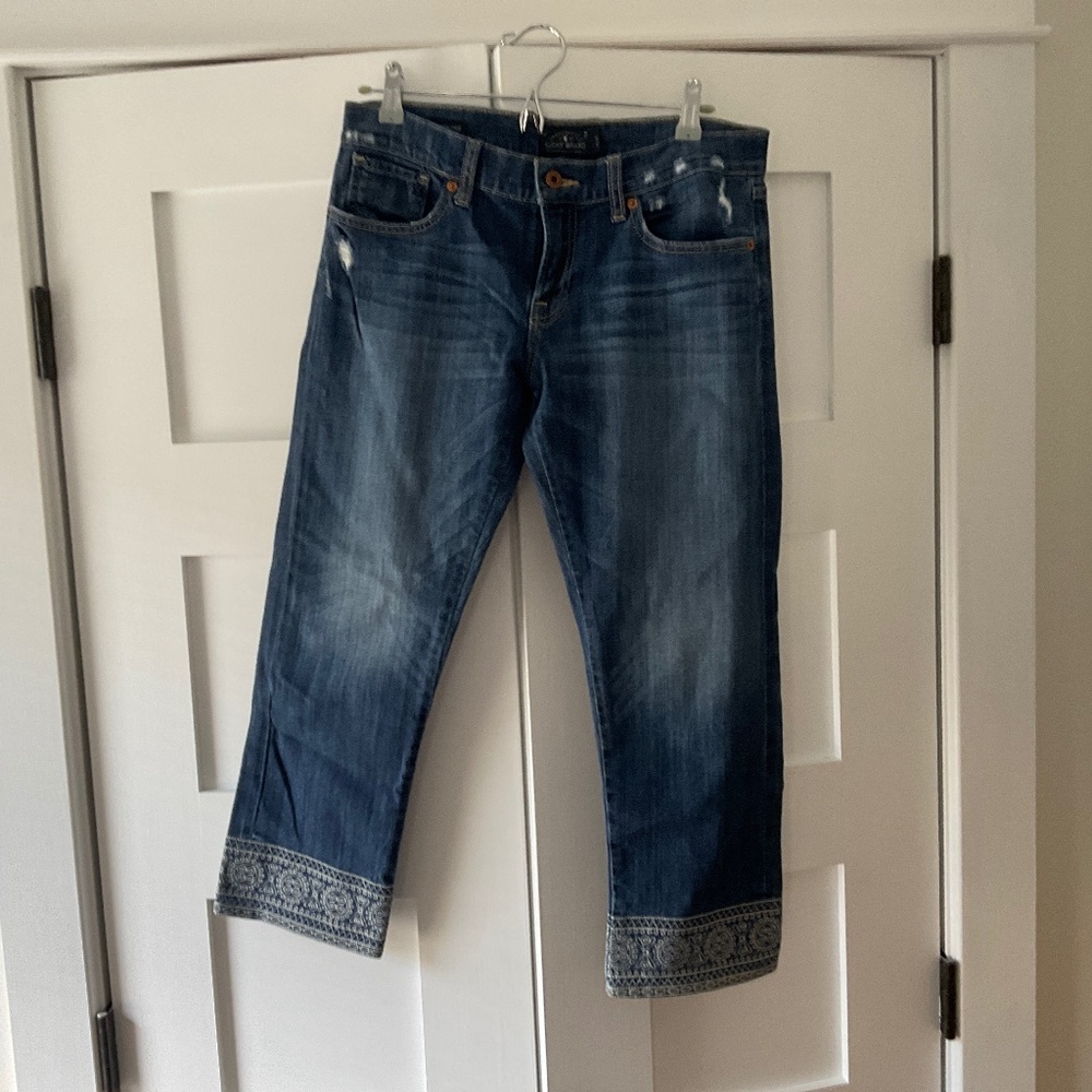 Lucky Brand Sienna Weekender Crop Jeans